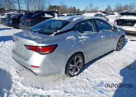 2022 Nissan Sentra Sv Xtronic Cvt z USA, uszkodzony, nr VIN 3N1AB8CV0NY239763